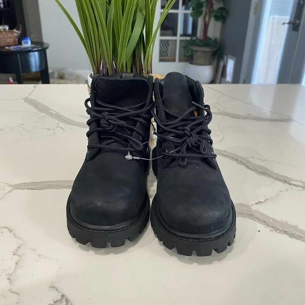 Timberland Black Nubuck Boots